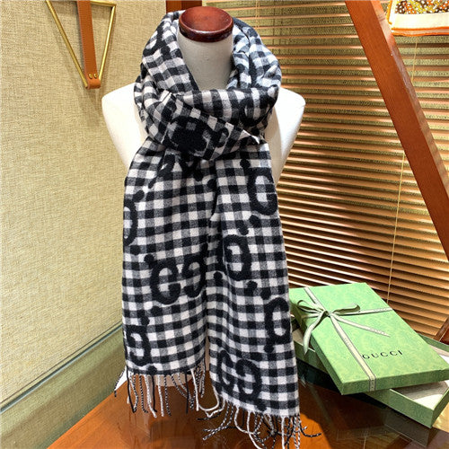 High Quality Luxury Gucci Wool Scarf – Style 26117