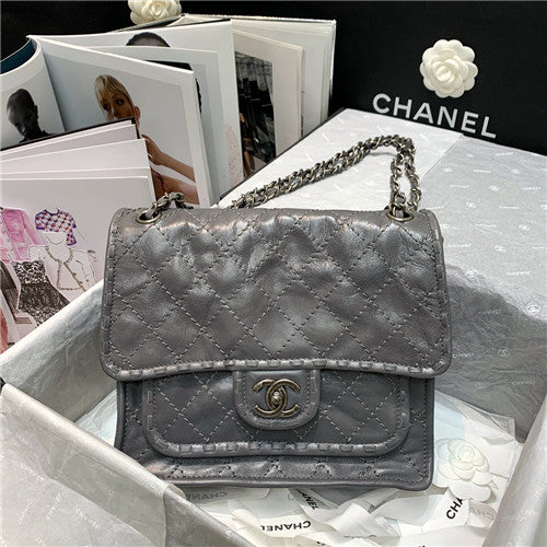 High Quality Luxury Chanel Vintage Leather Flap Bag