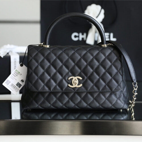 High Quality Luxury Chanel Coco Handle Bag Medium