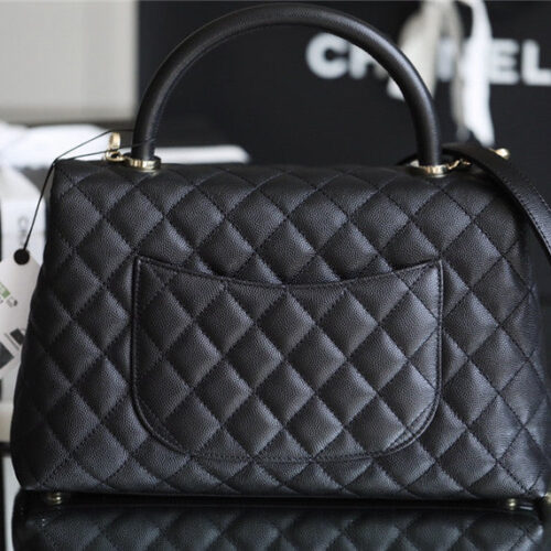 High Quality Luxury Chanel Coco Handle Bag Medium alternate view