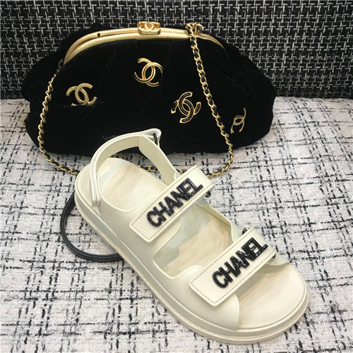 High Quality Luxury Chanel Velcro Sandals Women product detail
