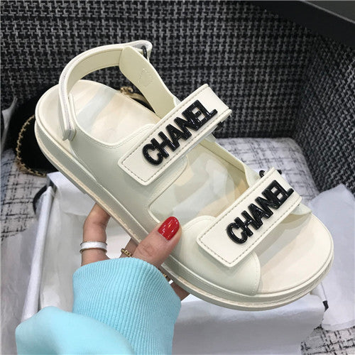 High Quality Luxury Chanel Velcro Sandals Women product detail