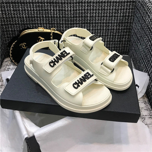 High Quality Luxury Chanel Velcro Sandals Women