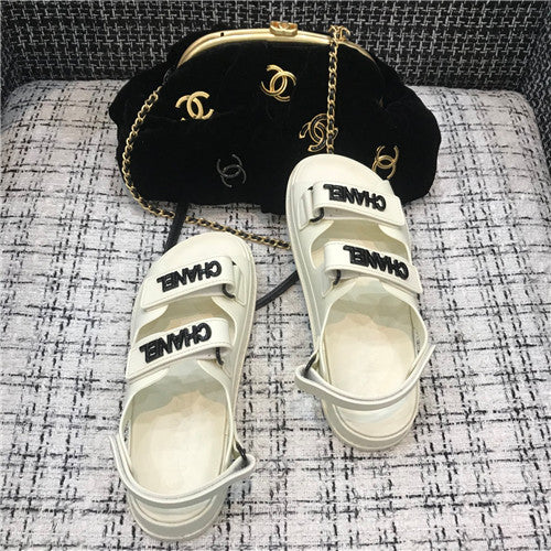 High Quality Luxury Chanel Velcro Sandals Women product detail