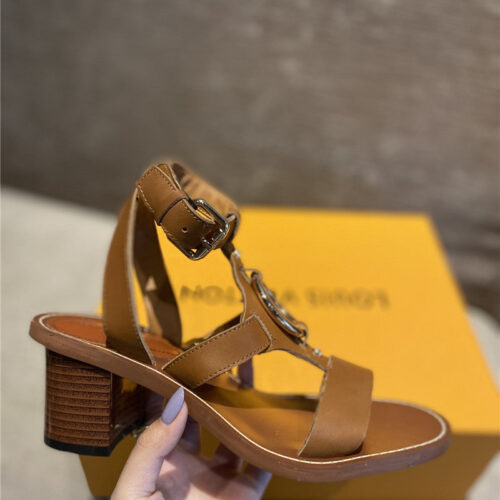 High Quality Luxury Louis Vuitton Chunky Heel Sandals product detail