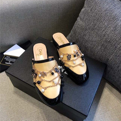 High Quality Luxury Chanel Slippers Womens alternate view