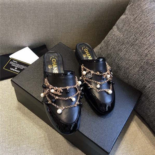 High Quality Luxury Chanel Slippers Womens – Style 41254 alternate view