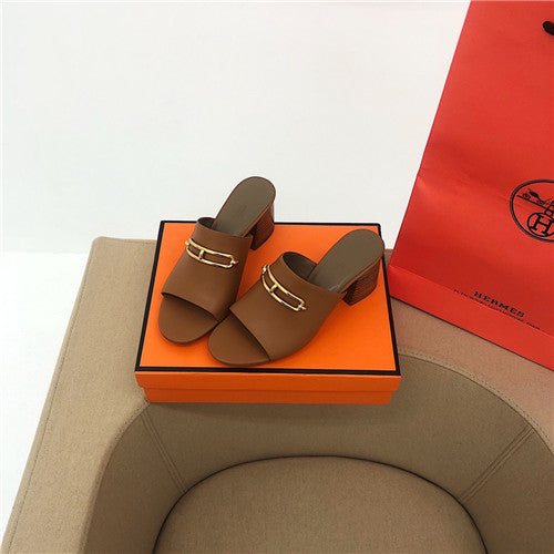High Quality Luxury Hermes Lady Slippers Sandals alternate view