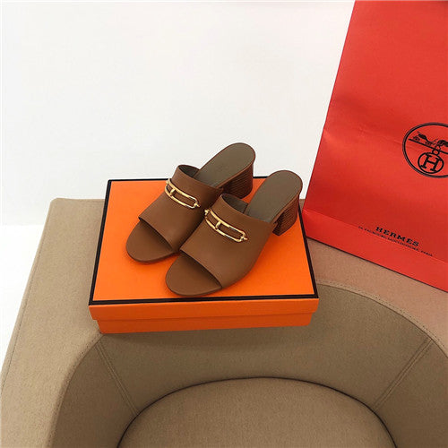 High Quality Luxury Hermes Lady Slippers Sandals