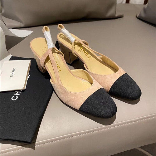 High Quality Luxury Chanel Slingback Heels Sandals – Style 14726