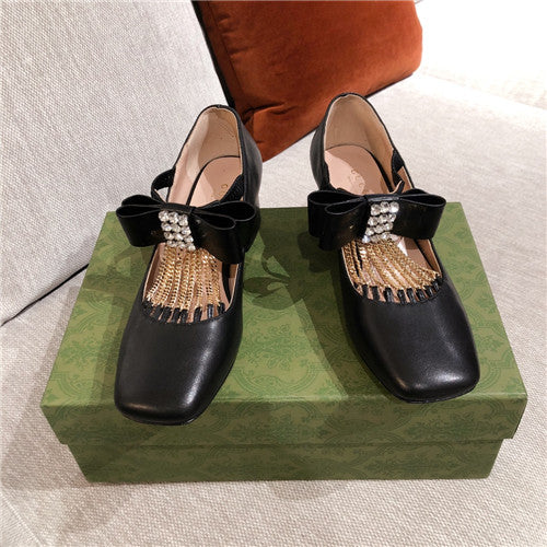 High Quality Luxury Gucci Rhinestone Shoes Women alternate view