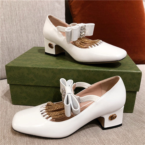 High Quality Luxury Gucci Rhinestone Shoes Women – Style 61587