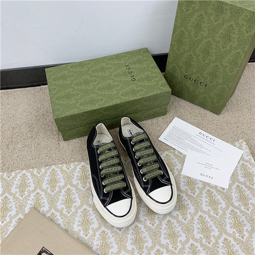 High Quality Luxury Gucci Canvas Sneakers Womens alternate view
