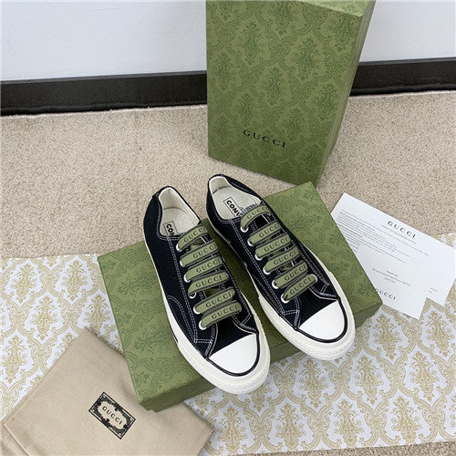 High Quality Luxury Gucci Canvas Sneakers Womens