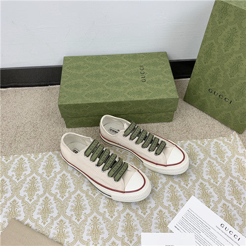 High Quality Luxury Gucci Canvas Sneakers Womens – Style 01971 alternate view