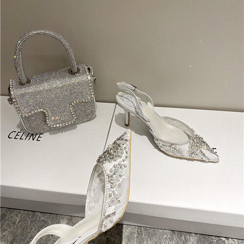 High Quality Luxury Rene Caovilla Heels Sandals – Style 02438 product detail