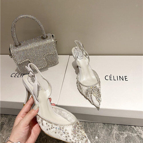 High Quality Luxury Rene Caovilla Heels Sandals – Style 02438 alternate view