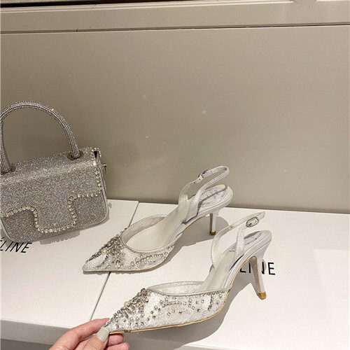 High Quality Luxury Rene Caovilla Heels Sandals – Style 02438
