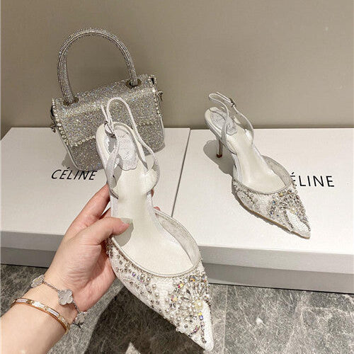 High Quality Luxury Rene Caovilla Heels Sandals – Style 02438 product detail