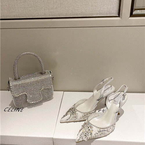 High Quality Luxury Rene Caovilla Heels Sandals – Style 02438 product detail