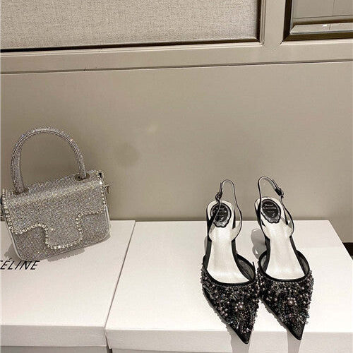 High Quality Luxury Rene Caovilla Heels Sandals alternate view