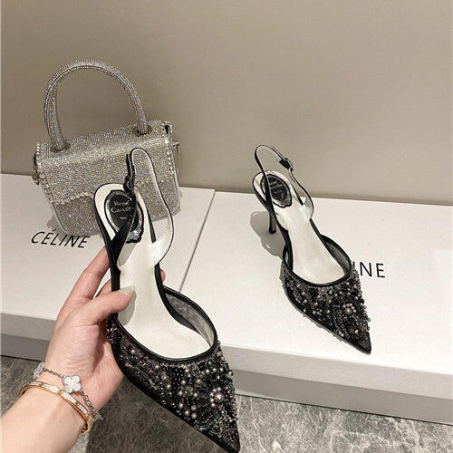 High Quality Luxury Rene Caovilla Heels Sandals product detail