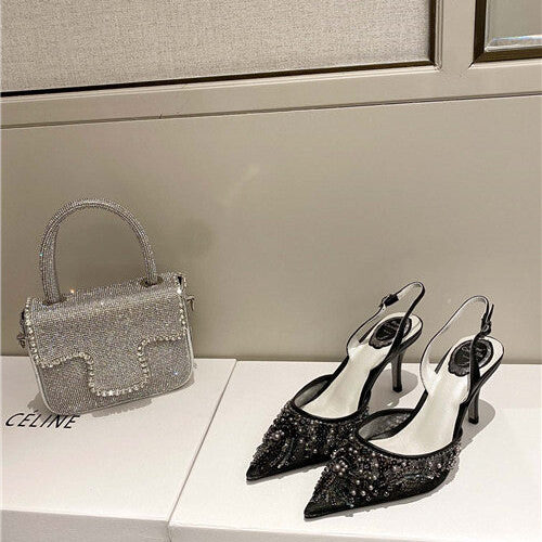 High Quality Luxury Rene Caovilla Heels Sandals product detail
