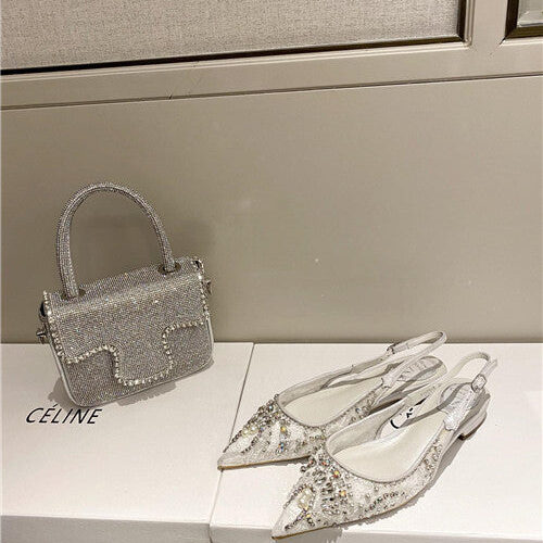 High Quality Luxury Rene Caovilla Flat Sandals – Style 20550 alternate view