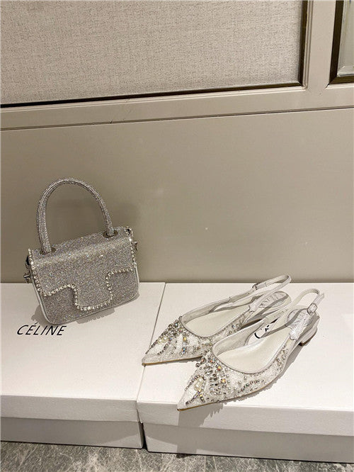 High Quality Luxury Rene Caovilla Flat Sandals – Style 20550 product detail