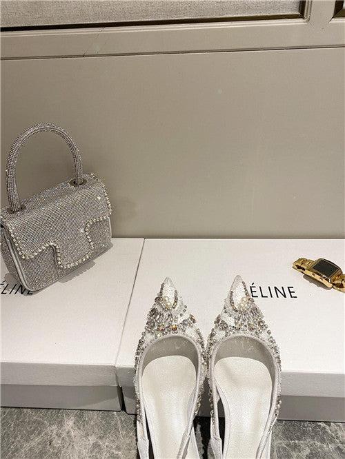 High Quality Luxury Rene Caovilla Flat Sandals – Style 20550 product detail