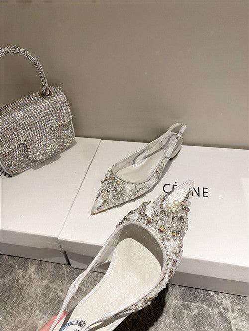 High Quality Luxury Rene Caovilla Flat Sandals – Style 20550 product detail