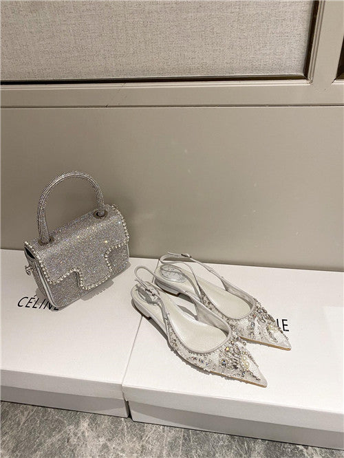 High Quality Luxury Rene Caovilla Flat Sandals – Style 20550 product detail
