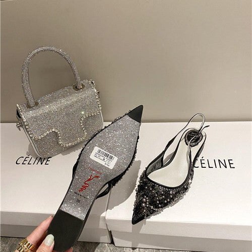 High Quality Luxury Rene Caovilla Flat Sandals – Style 56710 product detail