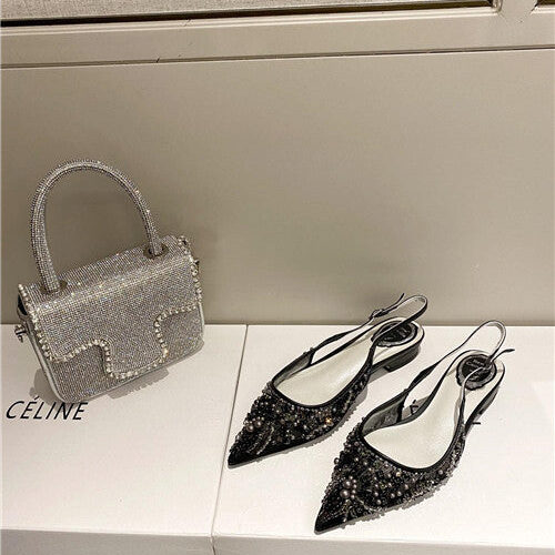 High Quality Luxury Rene Caovilla Flat Sandals – Style 56710 alternate view