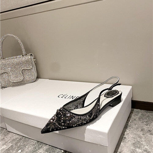 High Quality Luxury Rene Caovilla Flat Sandals – Style 56710 product detail