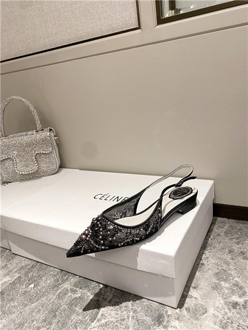 High Quality Luxury Rene Caovilla Flat Sandals – Style 56710 product detail