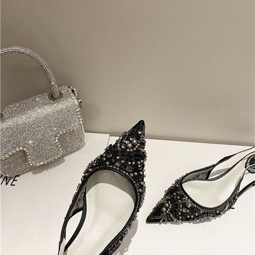 High Quality Luxury Rene Caovilla Flat Sandals – Style 56710 product detail