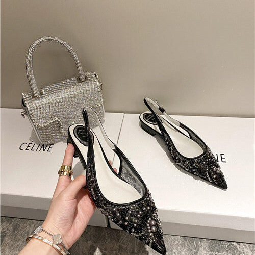 High Quality Luxury Rene Caovilla Flat Sandals – Style 56710 product detail