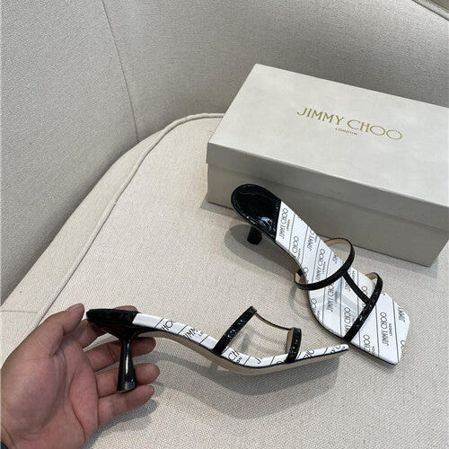 High Quality Luxury Jimmy Choo Heels Slippers – Style 13367 alternate view