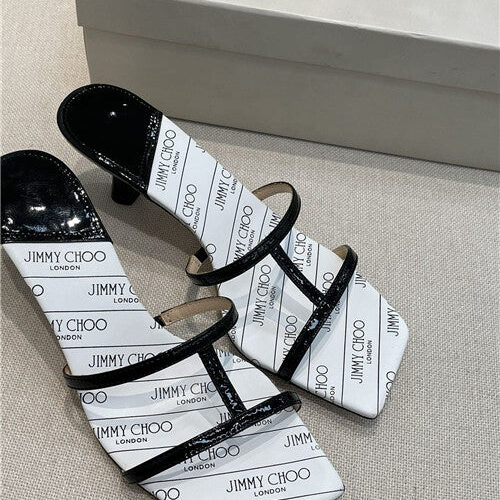 High Quality Luxury Jimmy Choo Heels Slippers – Style 13367 product detail