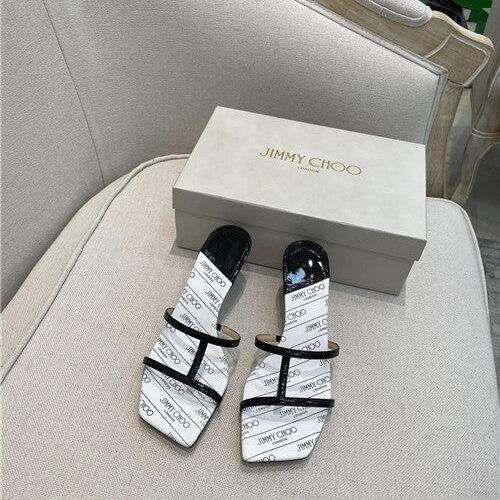 High Quality Luxury Jimmy Choo Heels Slippers – Style 13367 product detail
