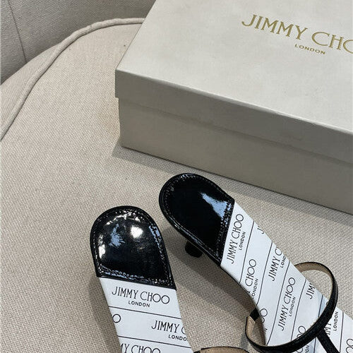 High Quality Luxury Jimmy Choo Heels Slippers – Style 13367 product detail
