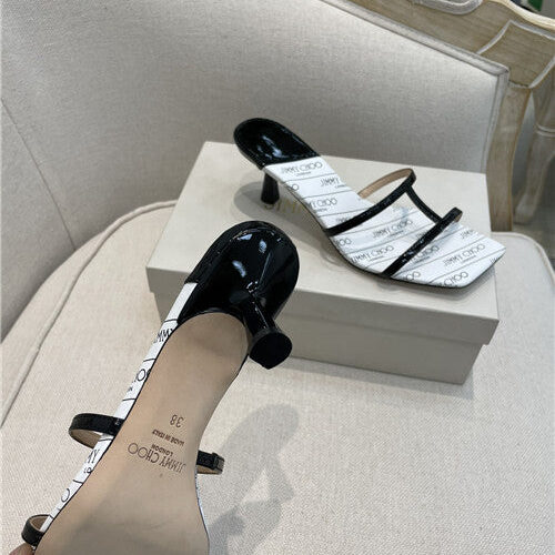 High Quality Luxury Jimmy Choo Heels Slippers – Style 13367 product detail