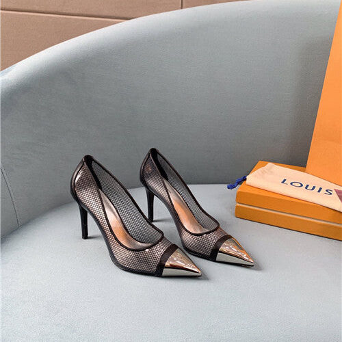 High Quality Luxury Louis Vuitton Summer High-Heeled Sandals – Style 74307