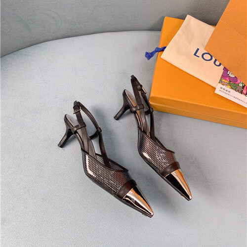 High Quality Luxury Louis Vuitton Summer High-Heeled Sandals – Style 18947 alternate view
