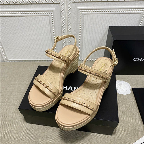 High Quality Luxury Chanel Chunky Heel Sandals – Style 99878