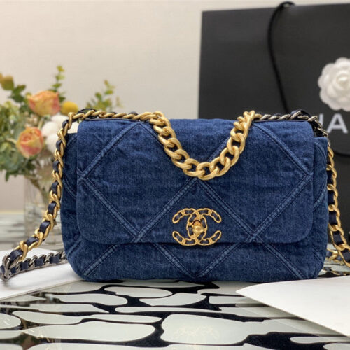 High Quality Luxury Chanel 19 Flap Bag