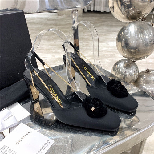 High Quality Luxury Chanel Heels Slippers – Style 87654