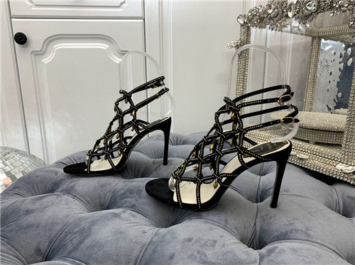 High Quality Luxury Rene Caovilla High Heel Sandals – Style 78694
