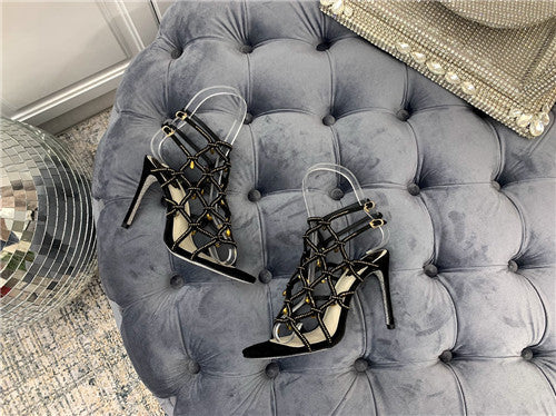 High Quality Luxury Rene Caovilla High Heel Sandals – Style 78694 alternate view